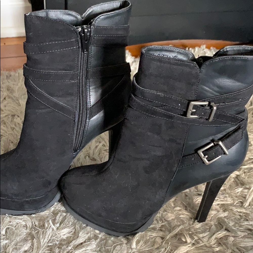 Forever 21 bootie heels